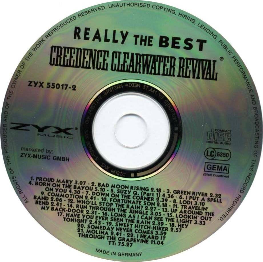 Creedence Clearwater Revival Really The Best : CD